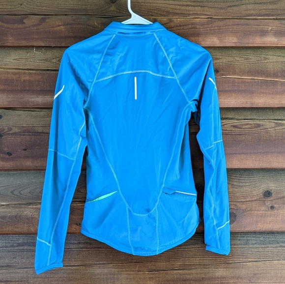 Nike Dri-fit Woman's Full Zip Athletic Running Jacket - Picture 2 of 9